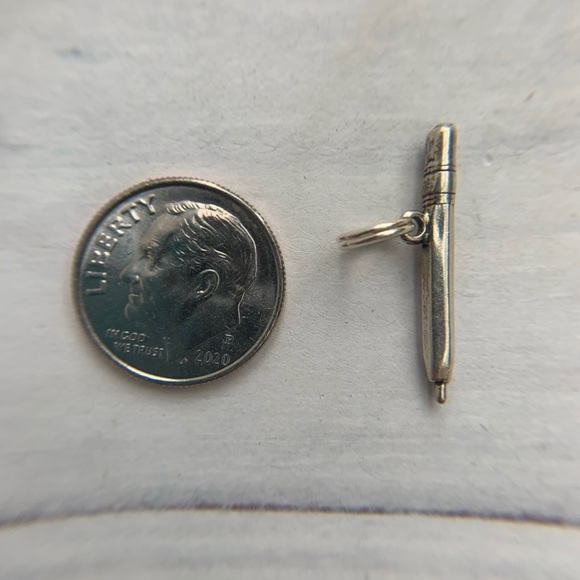 Sterling Silver Pencil Charm - Picture 4 of 7